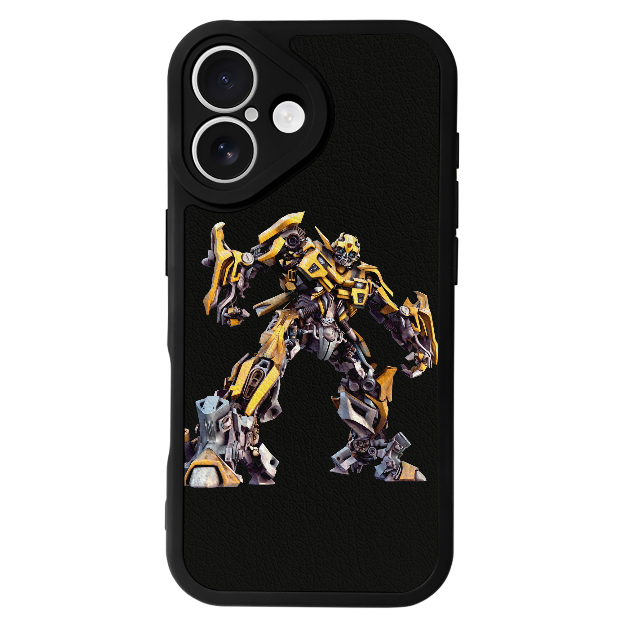 （画像用） Transformers トランスフォーマー 【iPhone 16シリーズ対応】シリコンスマホケース（レザー調） 材質：シリコン